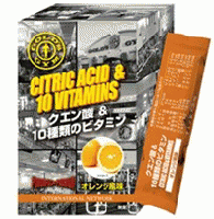 クエン酸パウダー(オレンジ風味)(14本)